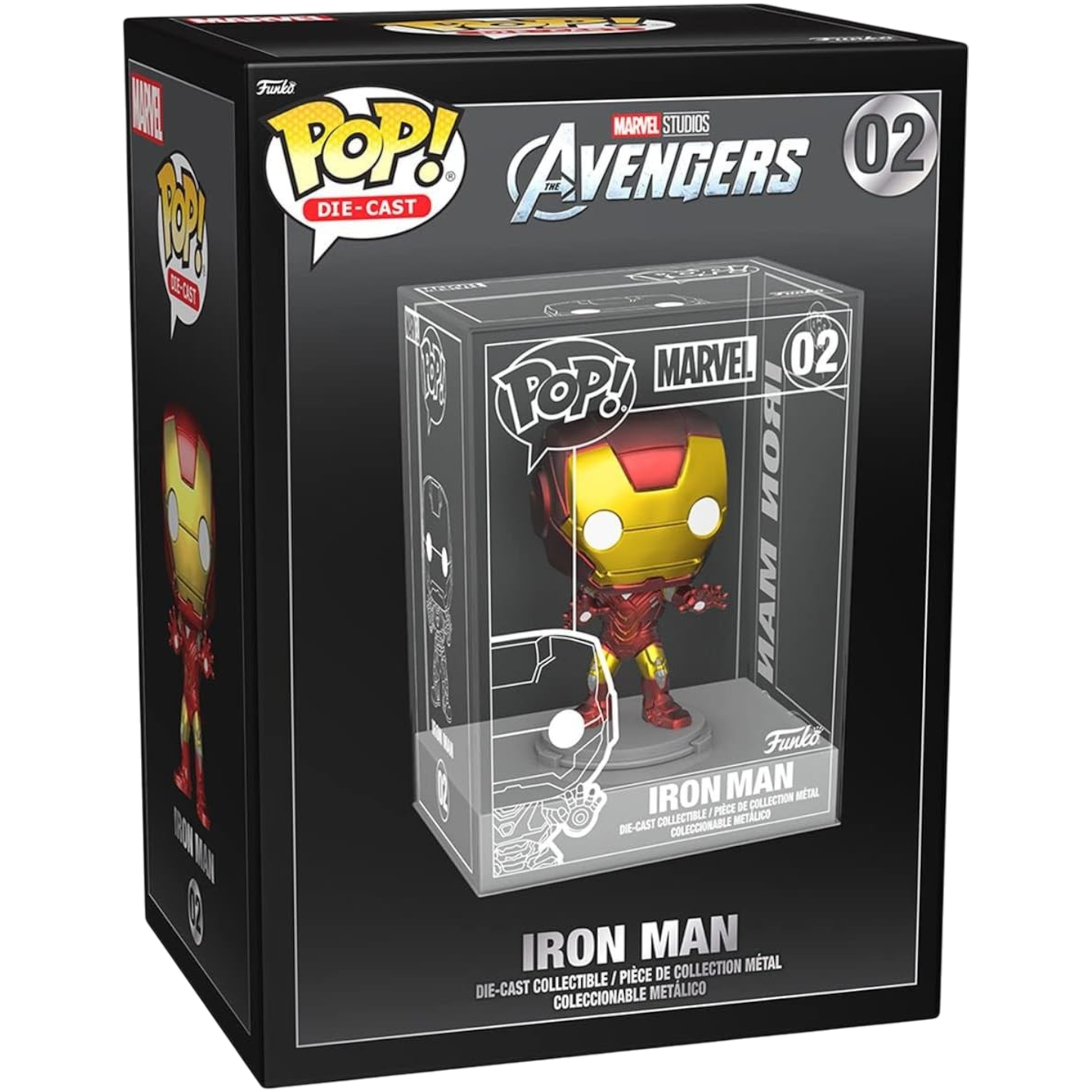 Iron Man Die Cast Figure - Gold Funko Toy Store